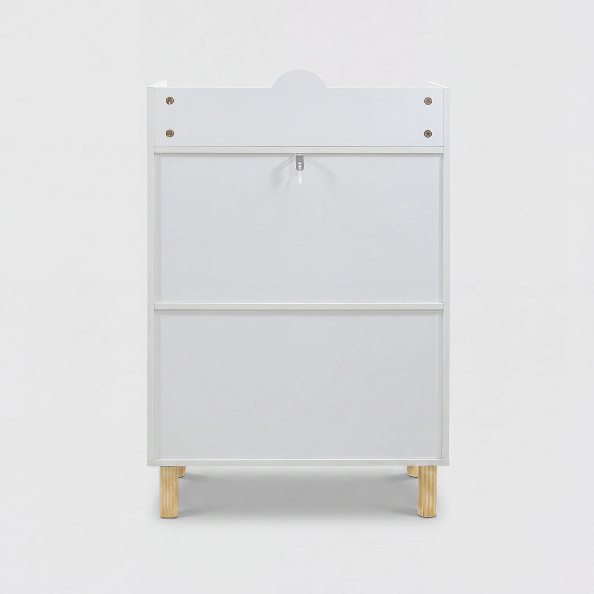 Kimo - Libreria per bambini con 3 ripiani colore bianco