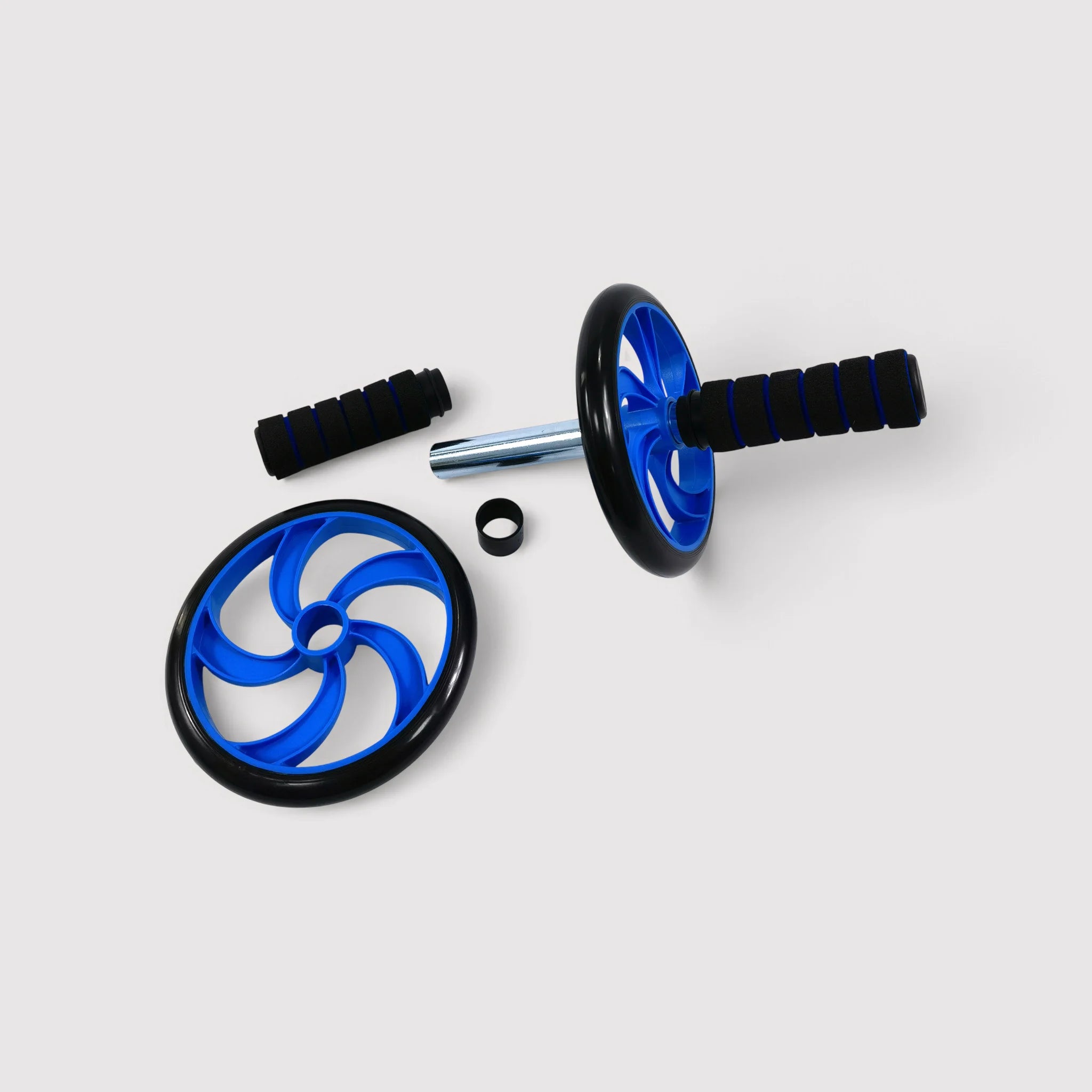 Abdominal roller for muscle and aerobic strengthening