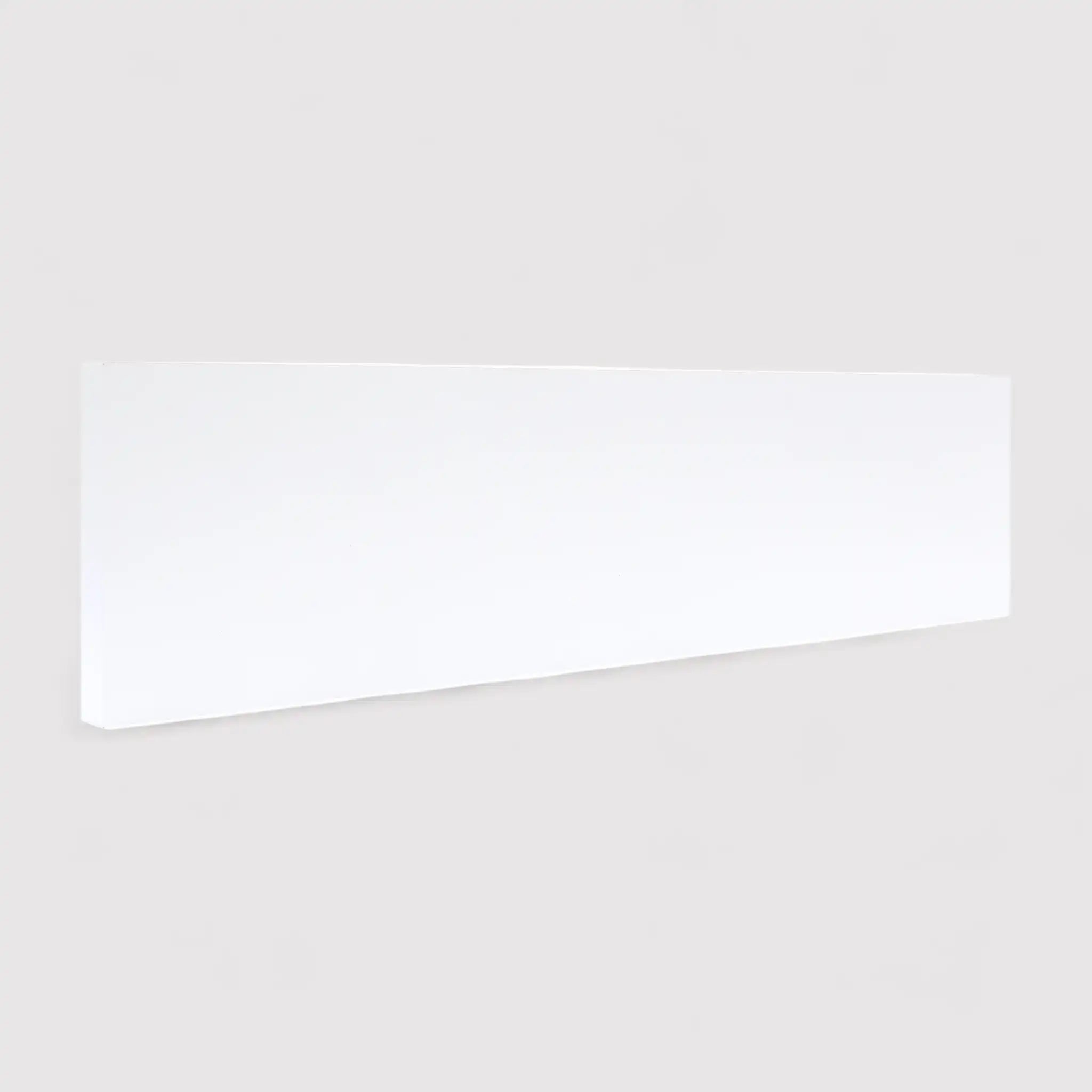 Zinnia - Set di 2 mensole bianche geometriche in stile moderno