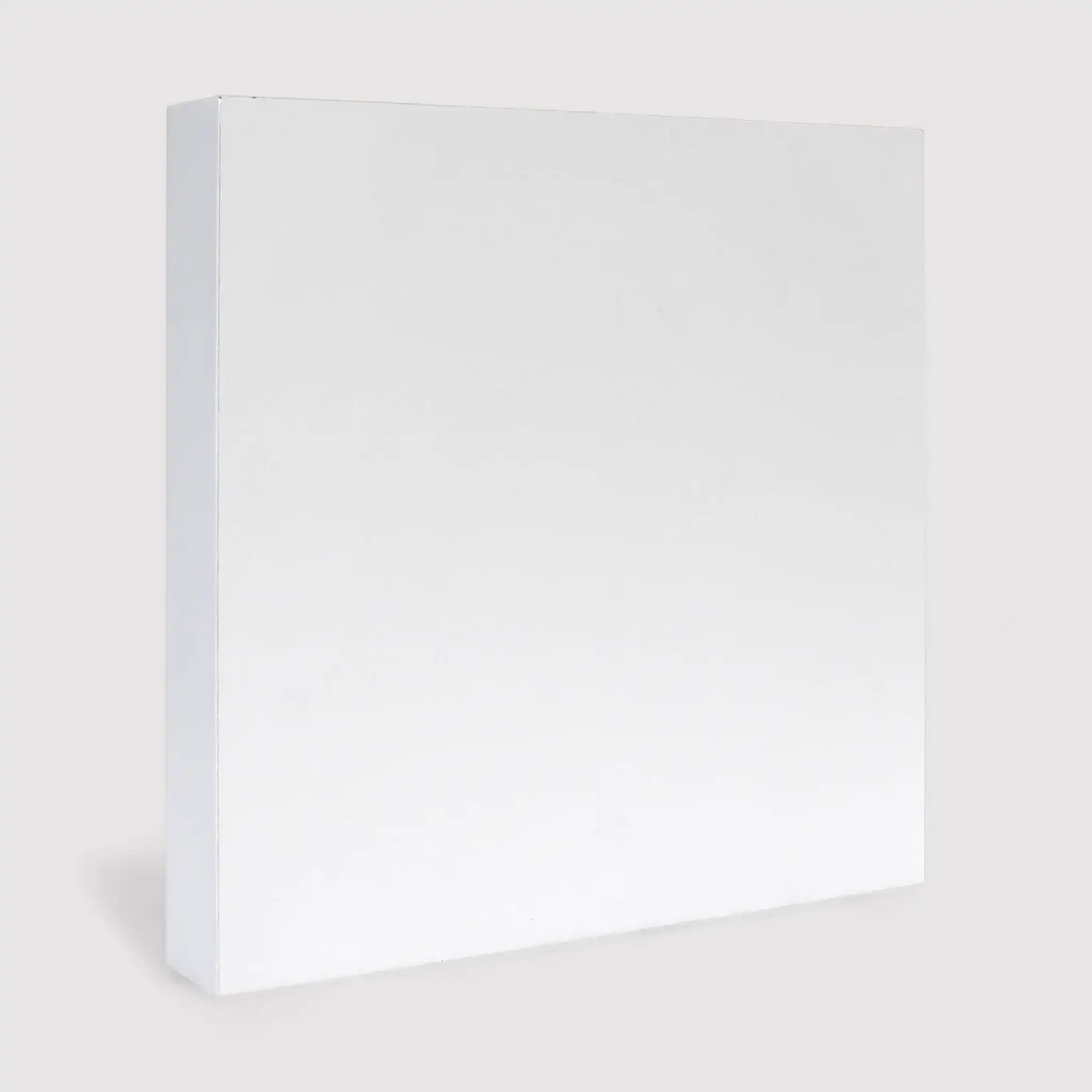 Anchebya - Set di 2 mensole quadrate bianche moderne