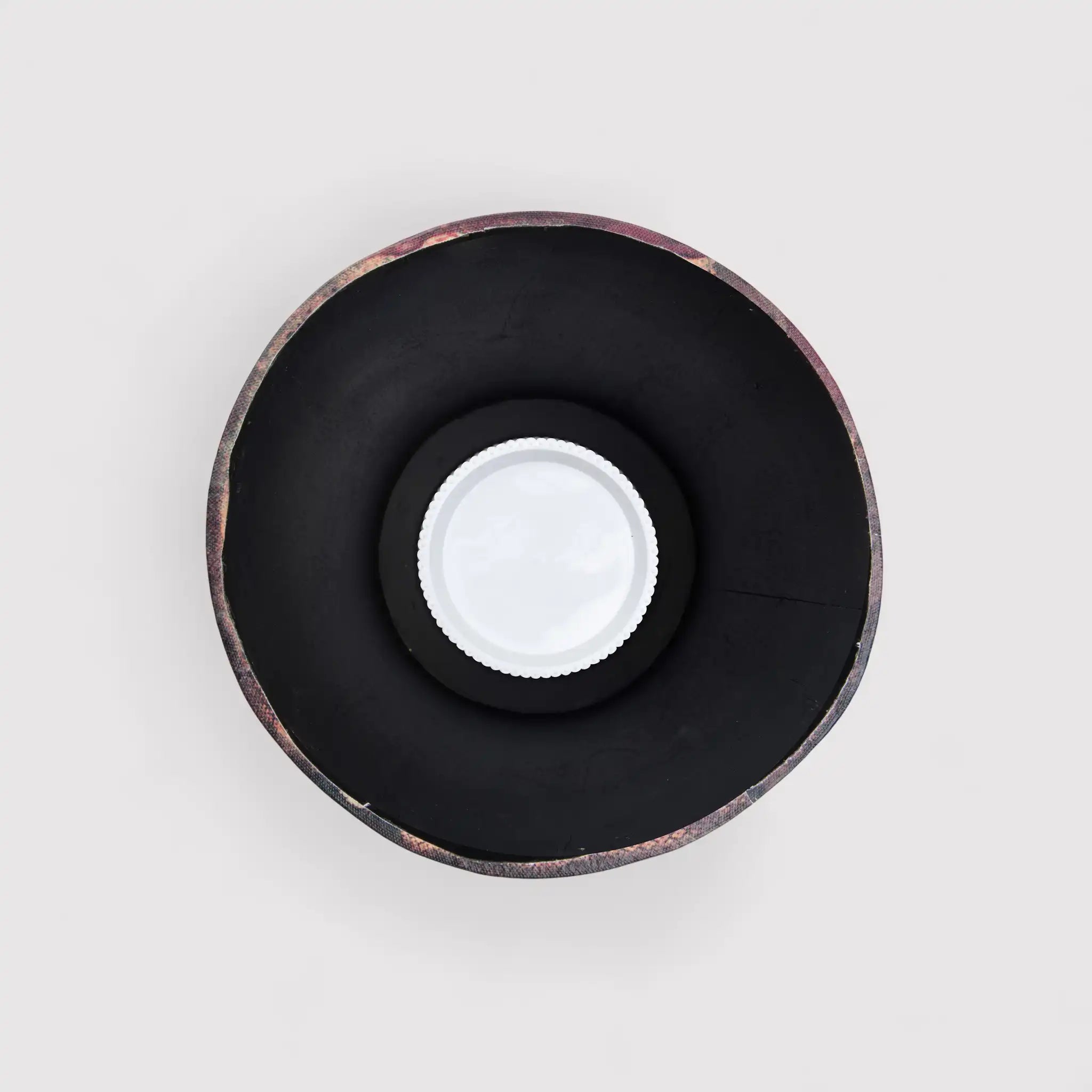 Giacinto - Portaombrelli bianco e beige in stile minimal