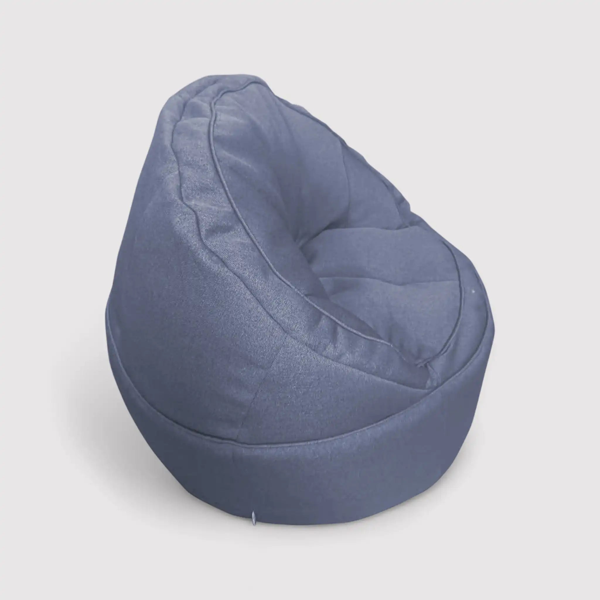 Colvillea - Fodera per poltroncina a sacco blu da lettura o relax