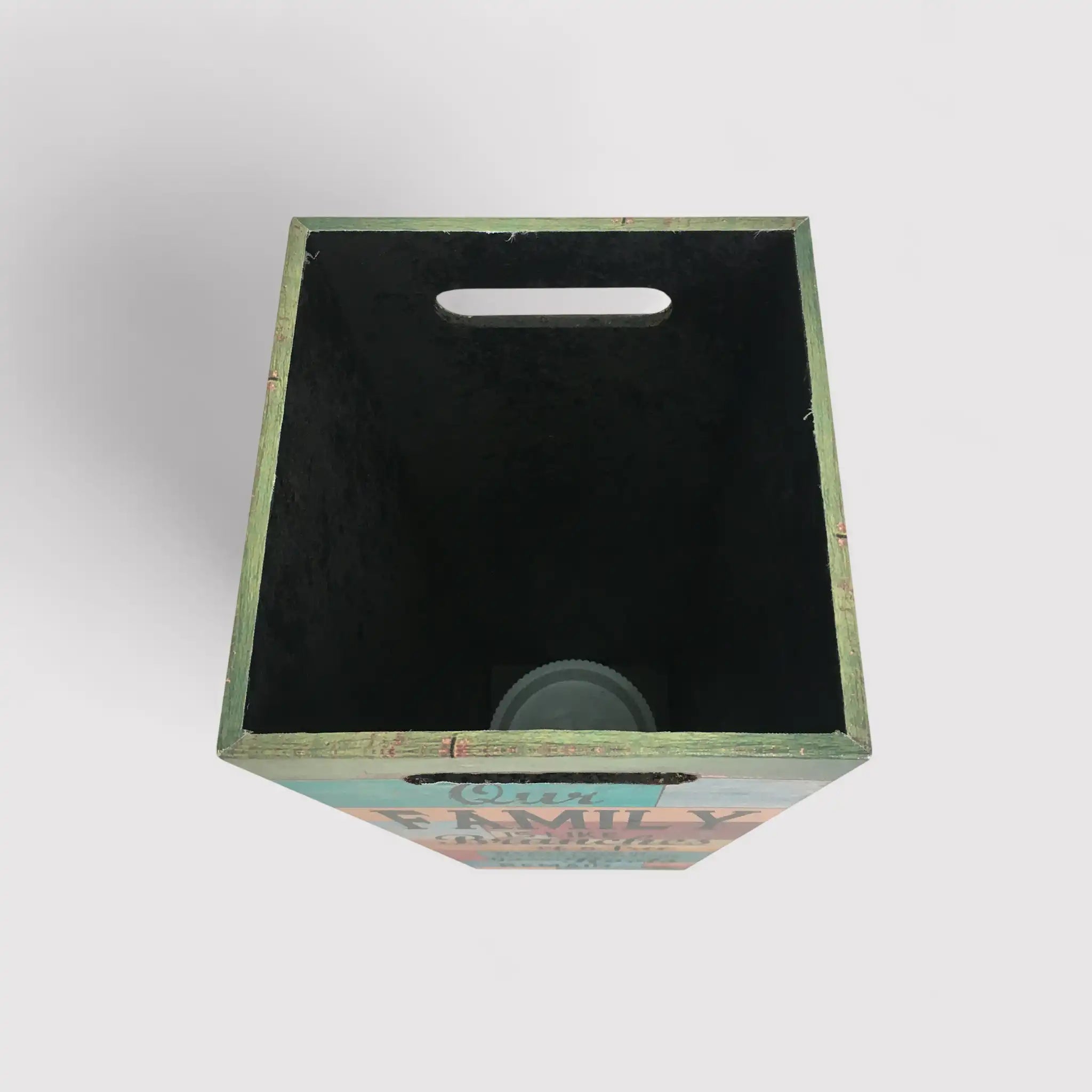 Santpaulia - Portaombrelli colorato di forma quadrata