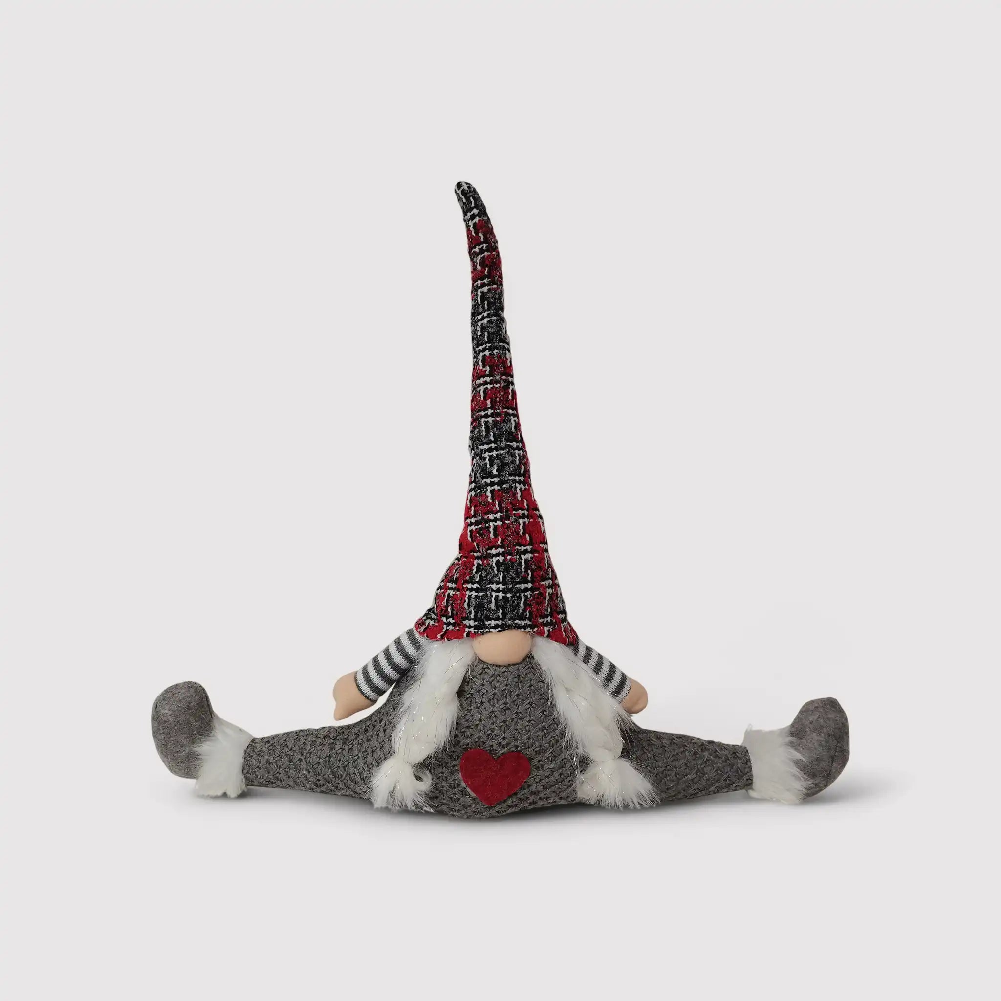 Folletto natalizio fermaporta in stile nordico