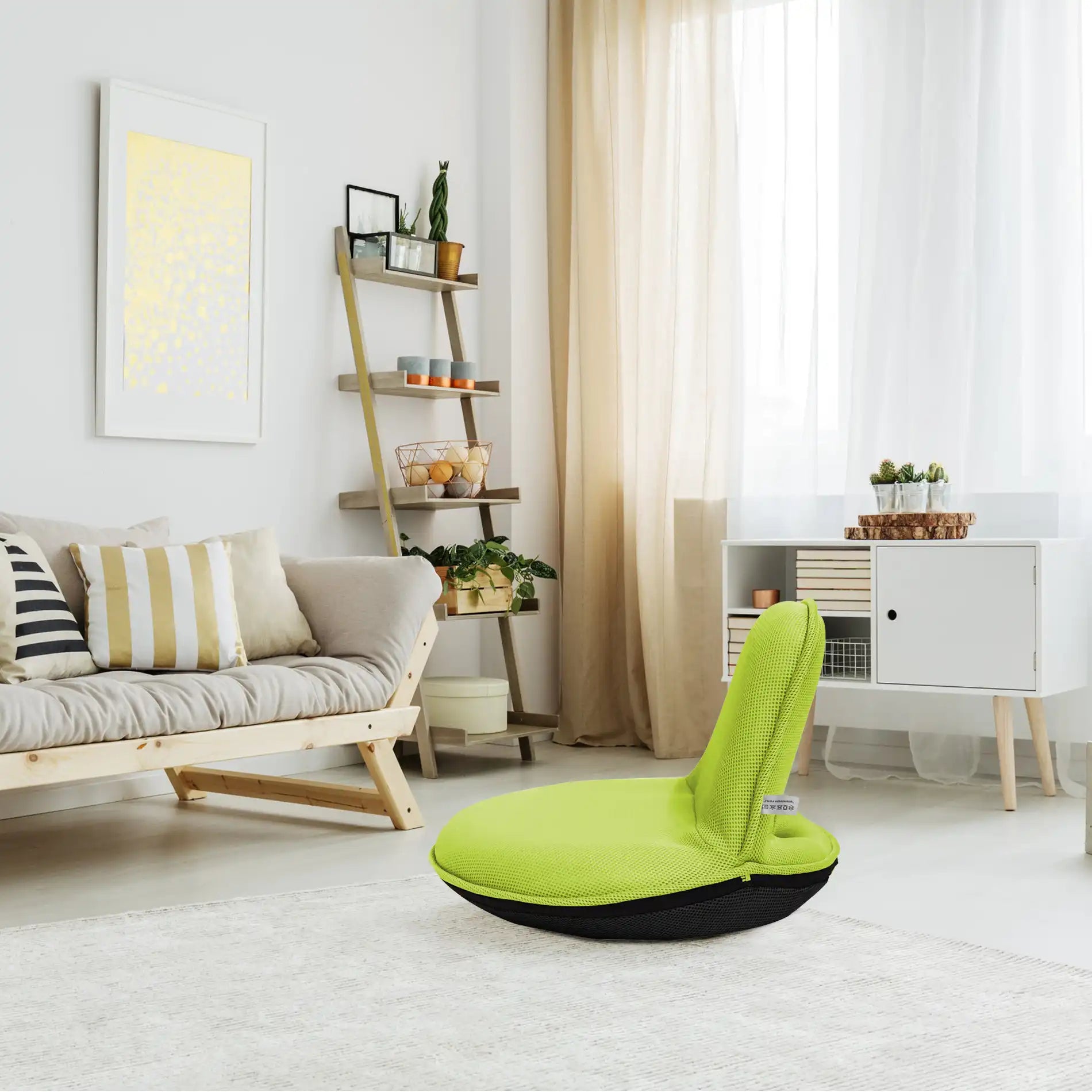 Kalmia - Poltroncina verde da lettura o per meditazione