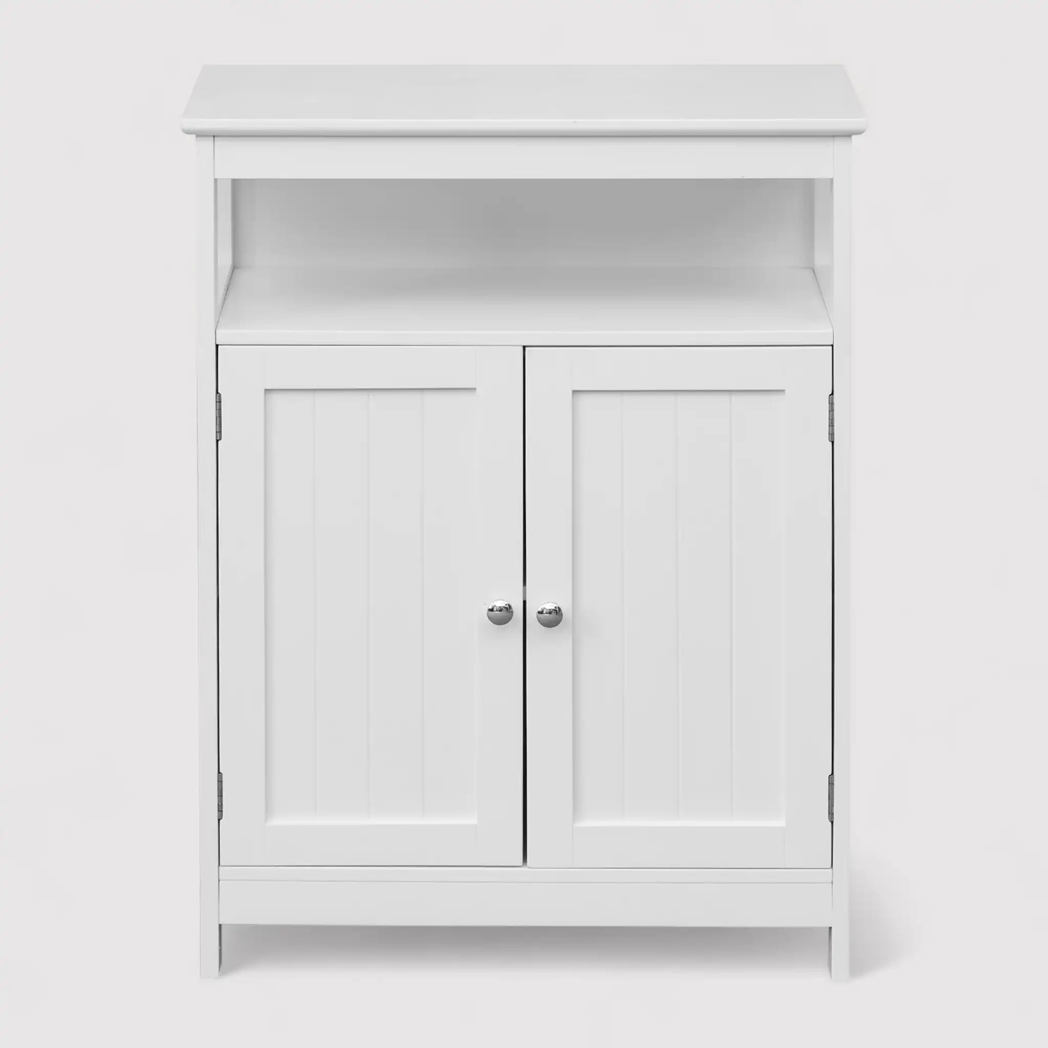 Murraya - Armadietto da bagno bianco con 2 ante