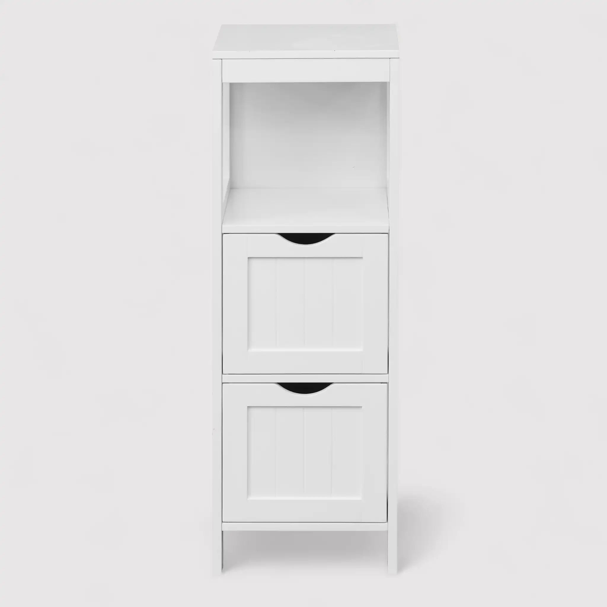 Selaginella - Mobiletto per lavanderia con 2 cassetti e un ripiano