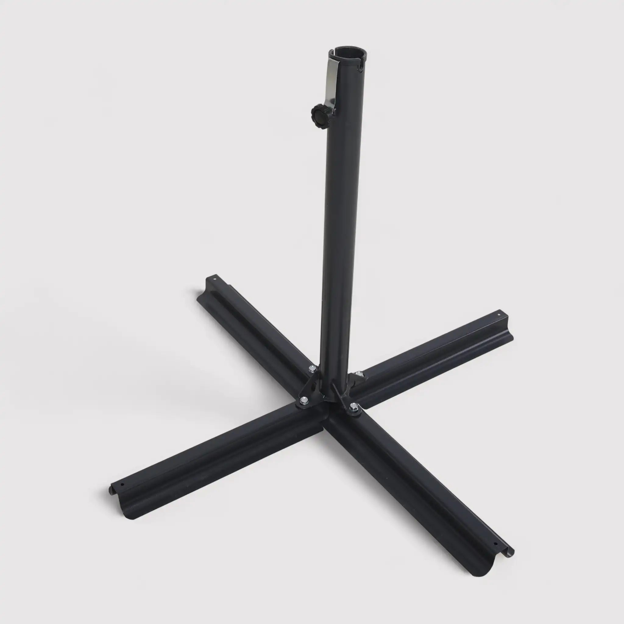 Dadel - Ombrellone da terrazzo beige con braccio laterale