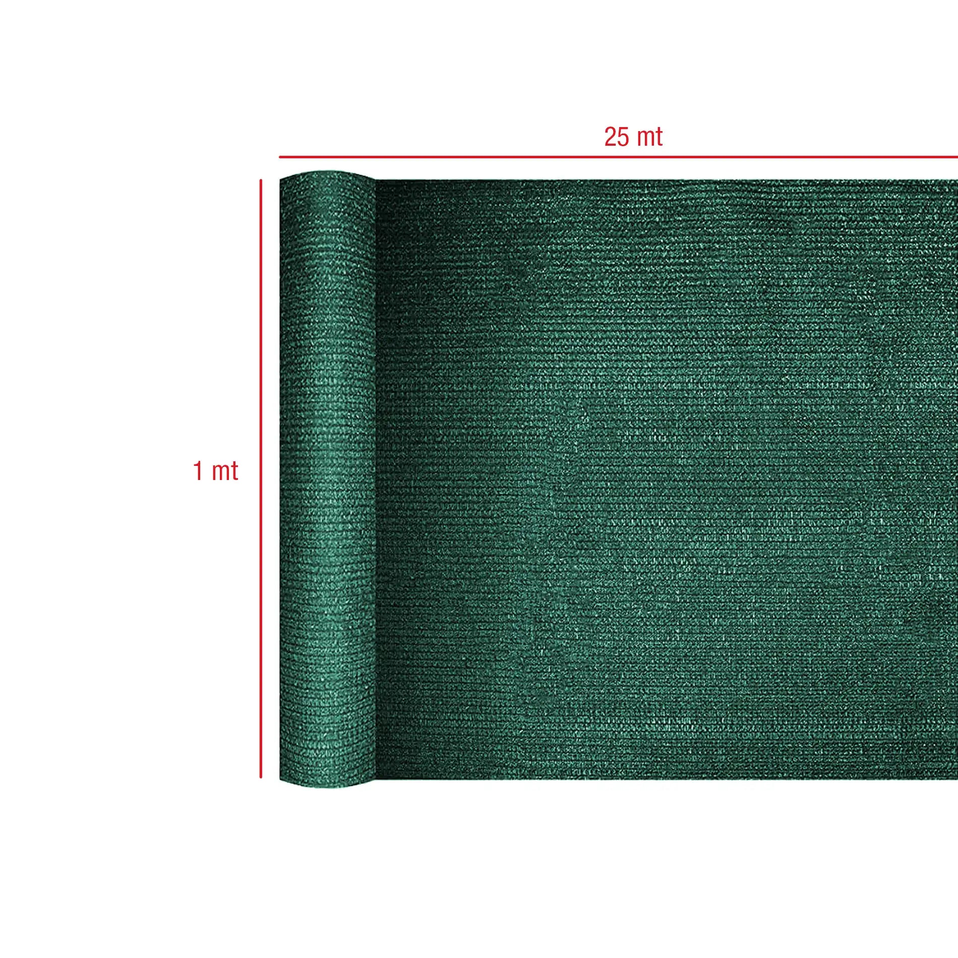 Matucana - Telo ombreggiante 1 x 25 mt per recinzione o pergolato