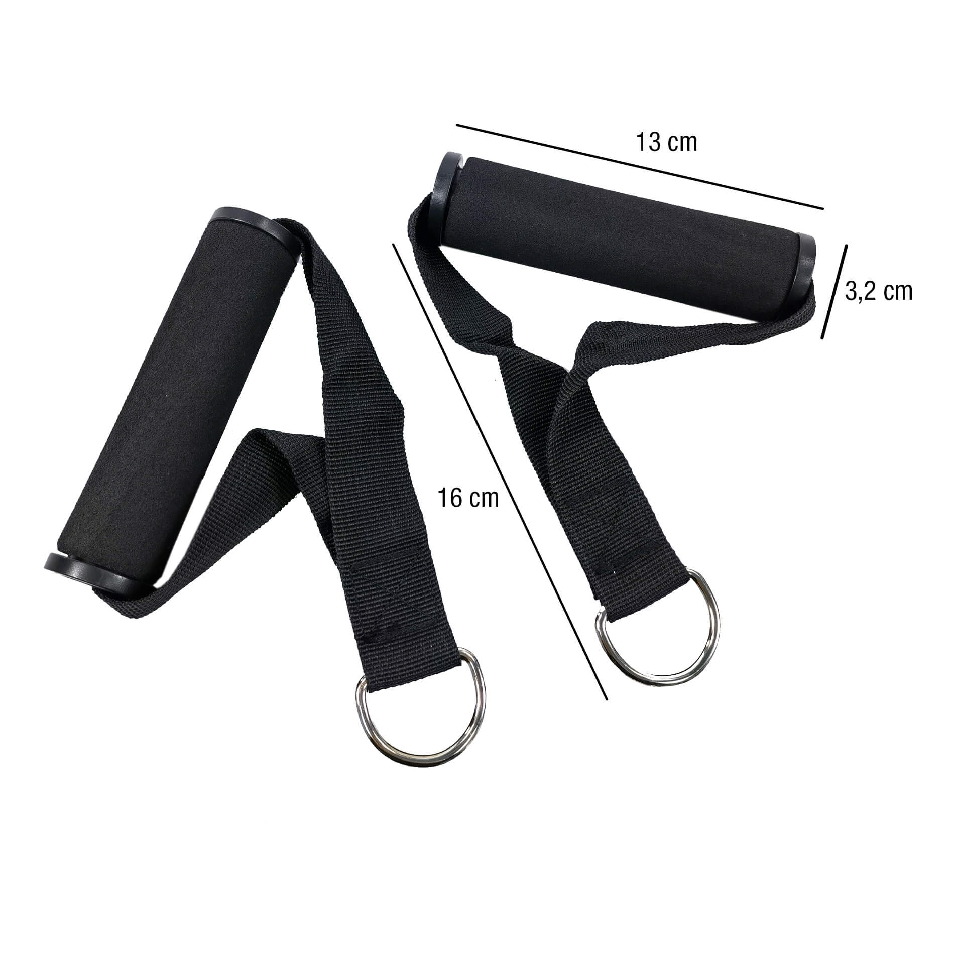 Set di 2 maniglie per fasce di resistenza