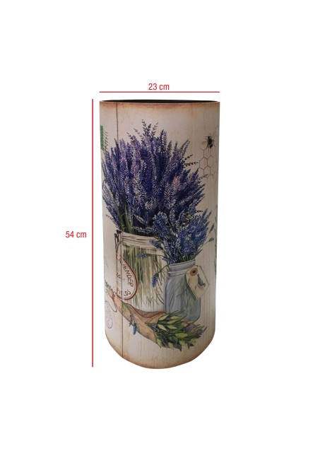 Plaque de porte modèle ovale décor tradition fleurs bleues avec