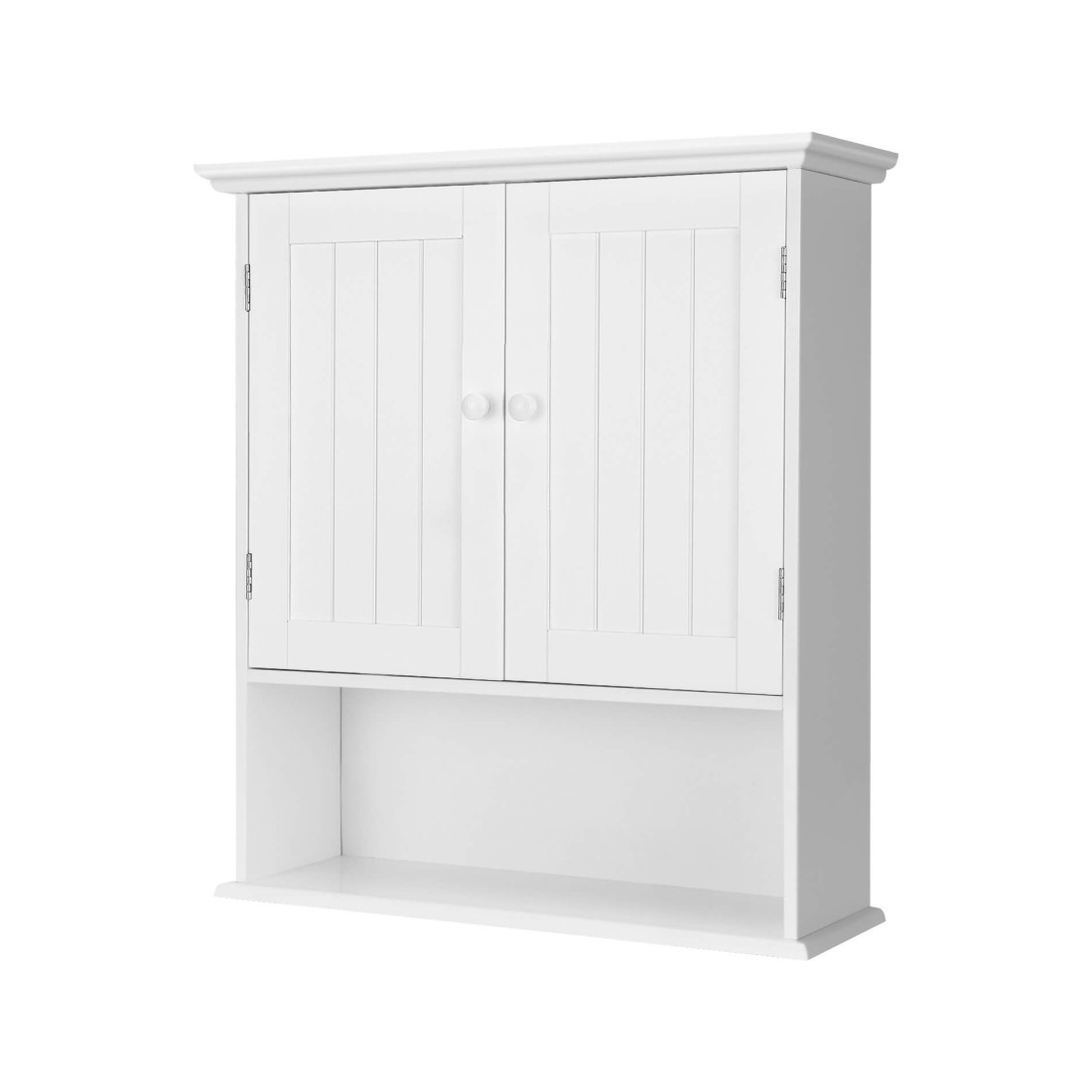 Mueble de pared blanco con 2 puertas y balda - Mobili Rebecca