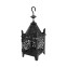 Ethnic style metal hanging lantern