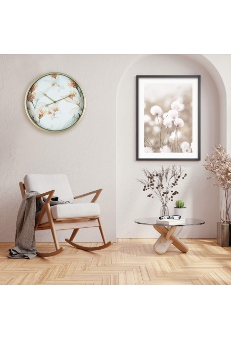 Acquista Orologio da parete moderno analogico in metallo di grandi  dimensioni per interni, soggiorno, arredamento per caffè