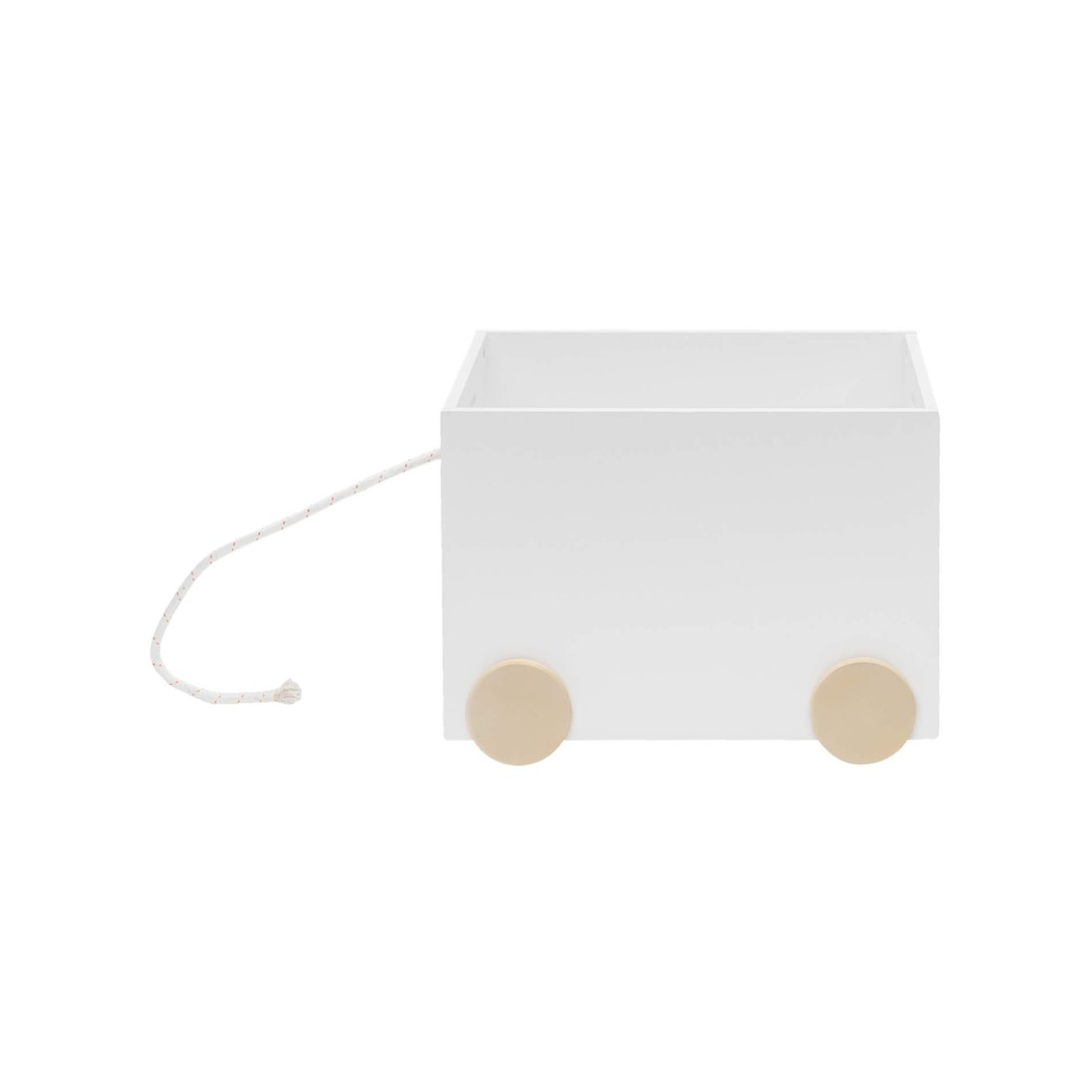 Nepata - Chariot à jouets blanc pour chambre d'enfants