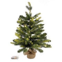 Piccolo albero di Natale da tavolo o da terra