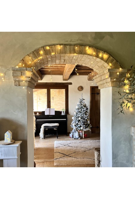Décoration de Noël à accrocher à la porte ou au mur - Mobili Rebecca