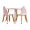 Sapote - Tavolino e 2 seggiole rosa...