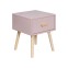 Enotera - Pink bedside table for...