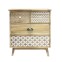 Low cabinet in boho chic style with 4...