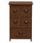 5-drawer chest of drawers in brown...