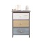 Vintage style colored bedside table...