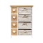 Shabby chest of drawers with 4...