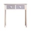 Shabby chic hall console with 2...
