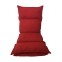 Fauteuil inclinable rouge recouvert...