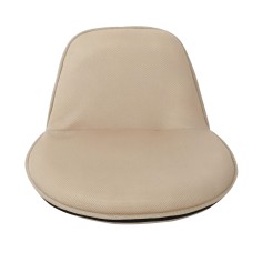 Beige folding armchair for meditation