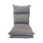 Light gray folding armchair for...