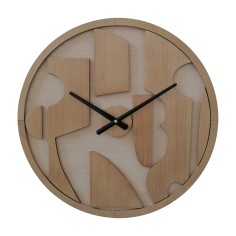 Carex - Modern wall clock with carved dial