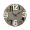 Wall clock with large numbers with a...