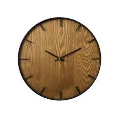 Brown modern style decorative wall clock