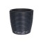 Vriesea - Außenvase aus schwarzem...