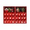 Emblica - Red Advent calendar with 24...