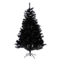 Künstlicher schwarzer Weihnachtsbaum zum Dekorieren