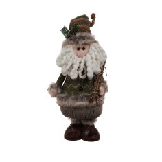 Large Christmas elf in decorative fabric