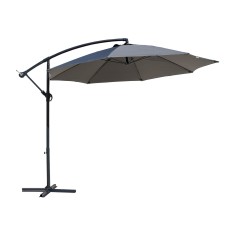 Gelso - Grey arm umbrella for home or restaurants