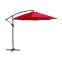 Ajuga - Red garden umbrella with...