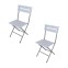 Caucho - Set of 2 space-saving chairs...
