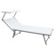 Rungia - White sun lounger with...