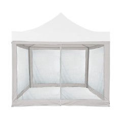 Kapok - White mosquito net for 3x3 gazebo