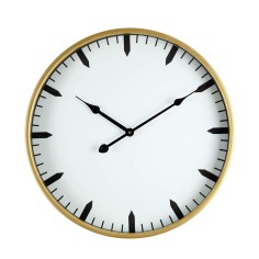 Wall clock design in a minimalist style