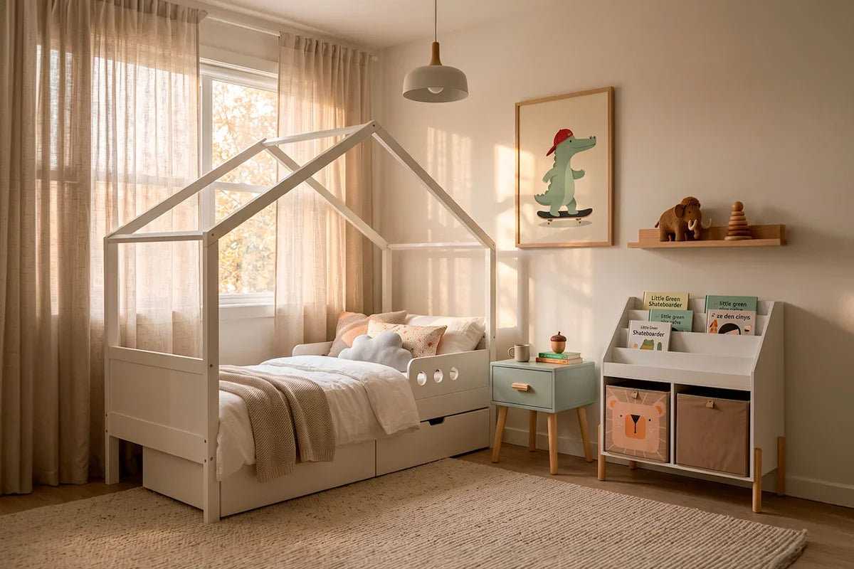 Come arredare una cameretta montessoriana… per bimbi indipendenti!