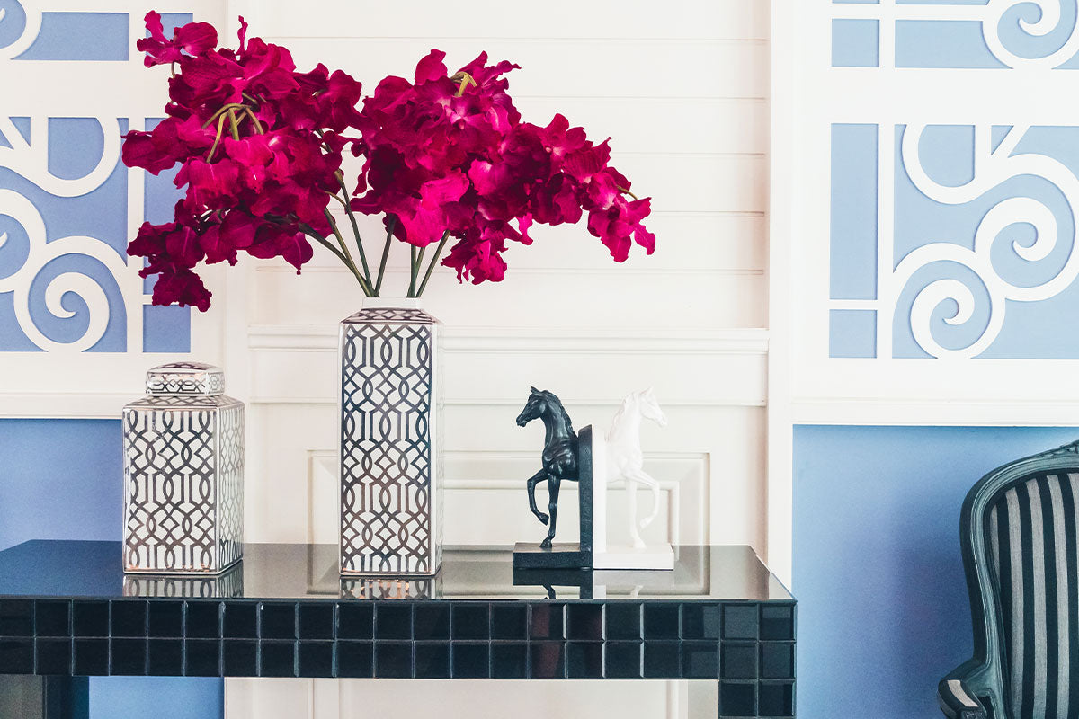 Voglia di vacanza! L'ingresso di casa in stile marinaro