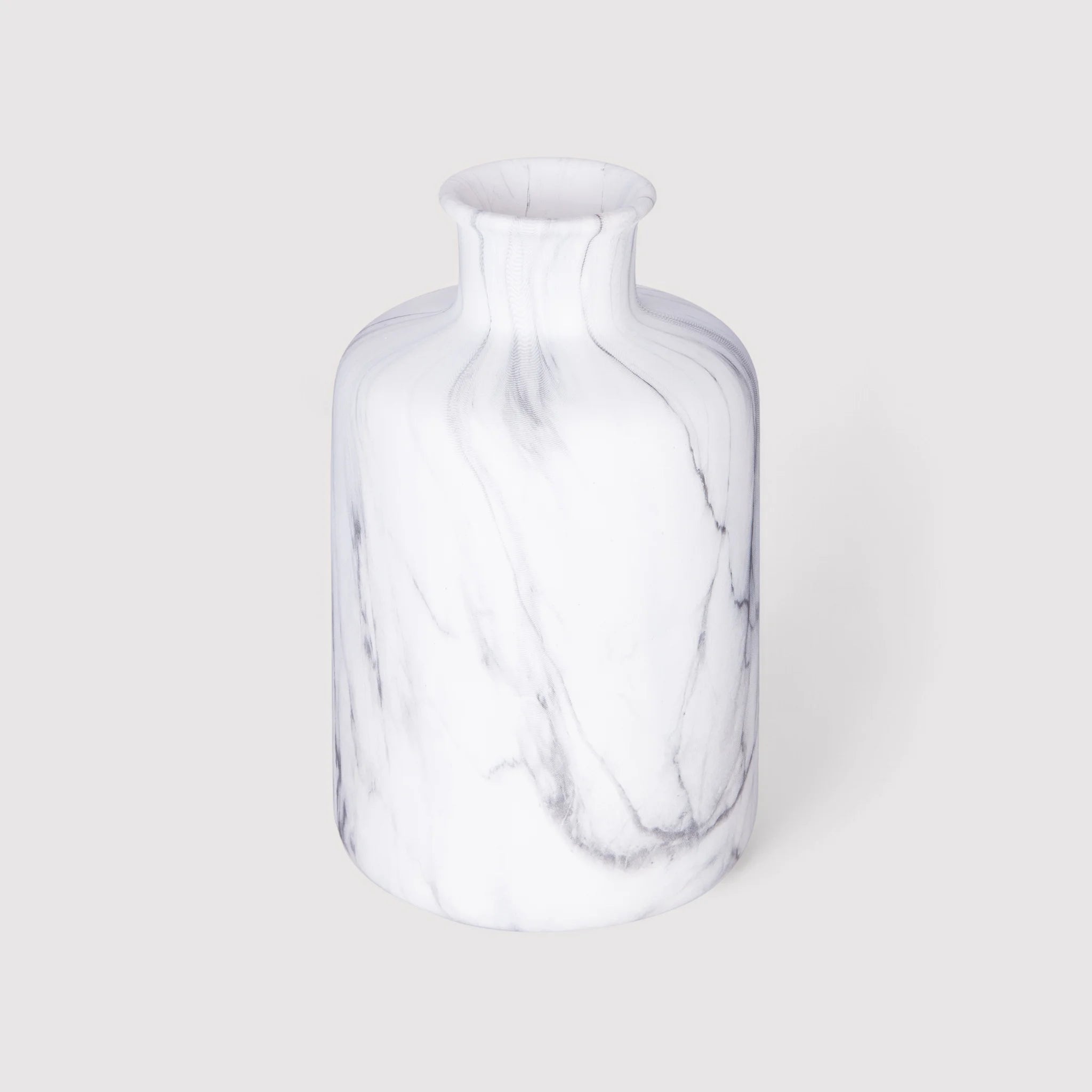 Deodar - Vaso decorativo in dolomite a effetto marmo