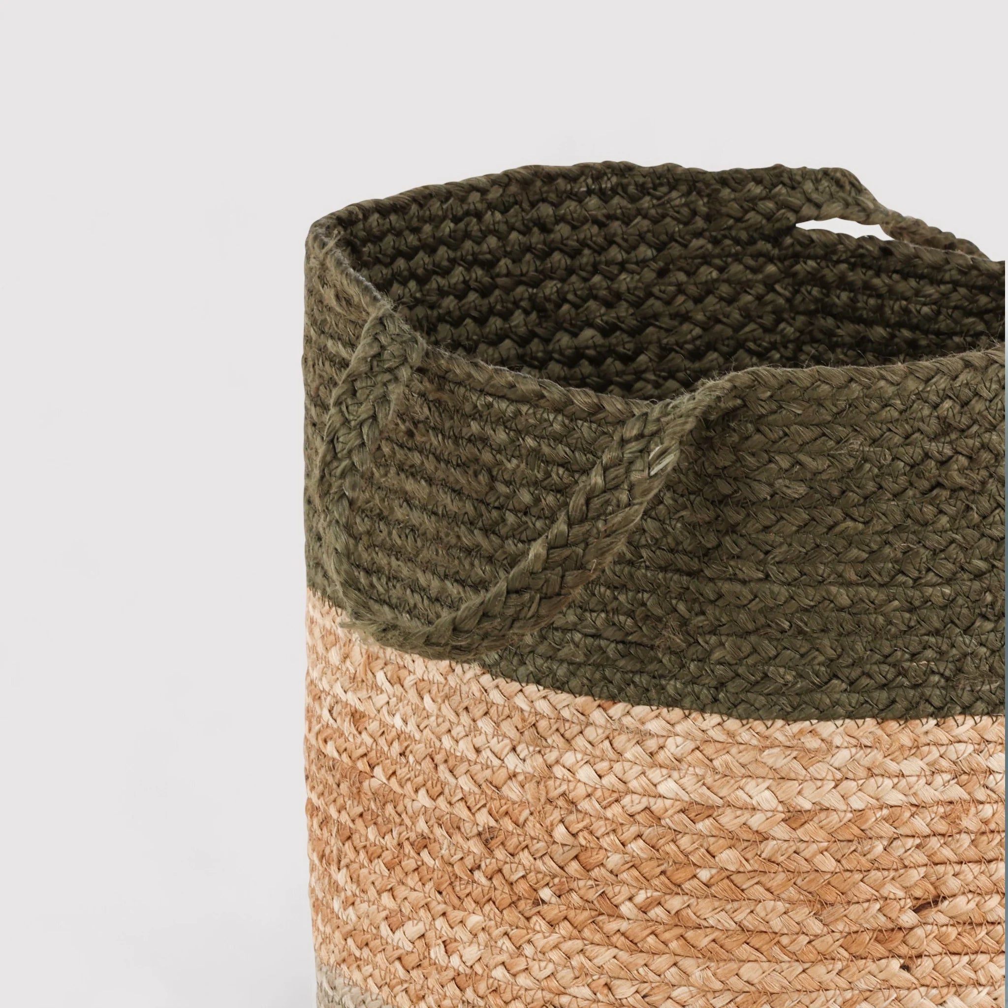 Zerbel - Cesto portaoggetti o per panni in juta naturale