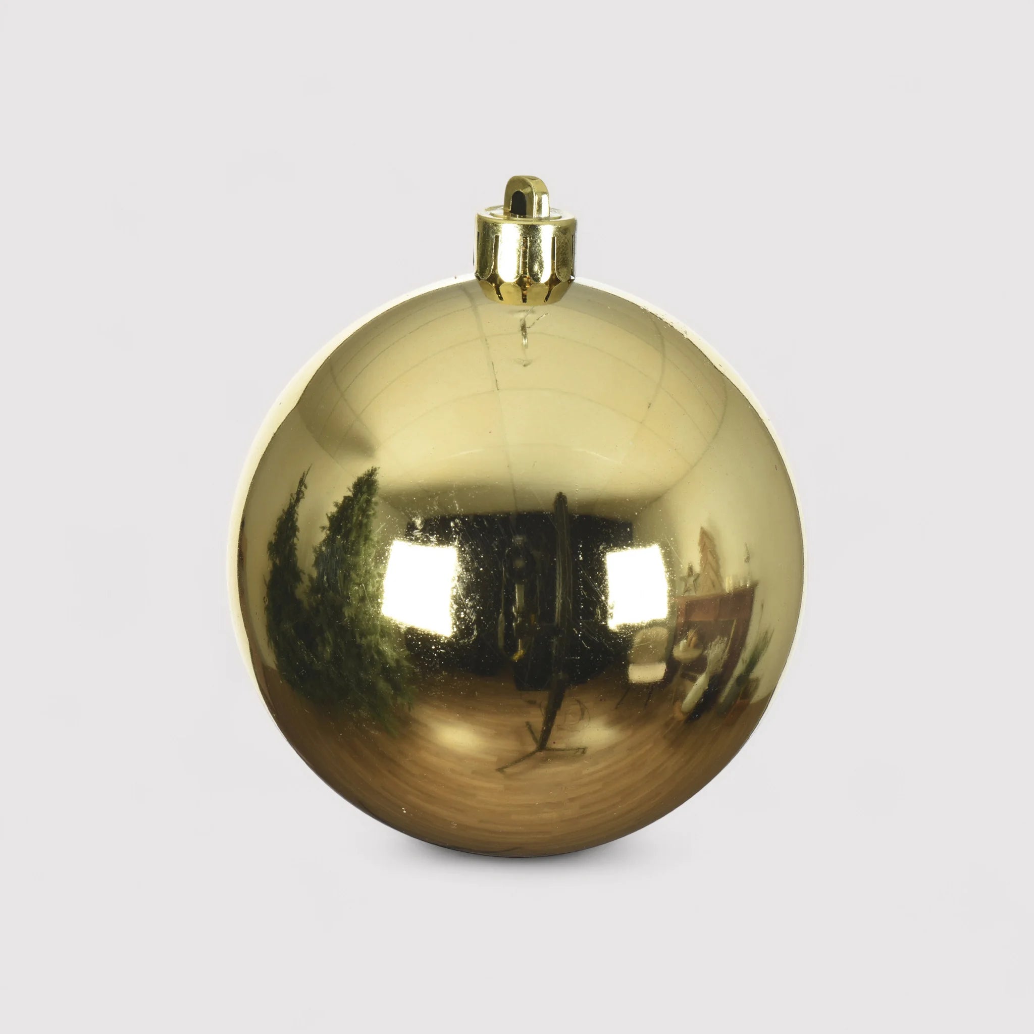 Shamel - 26 palline di Natale dorate per addobbare albero