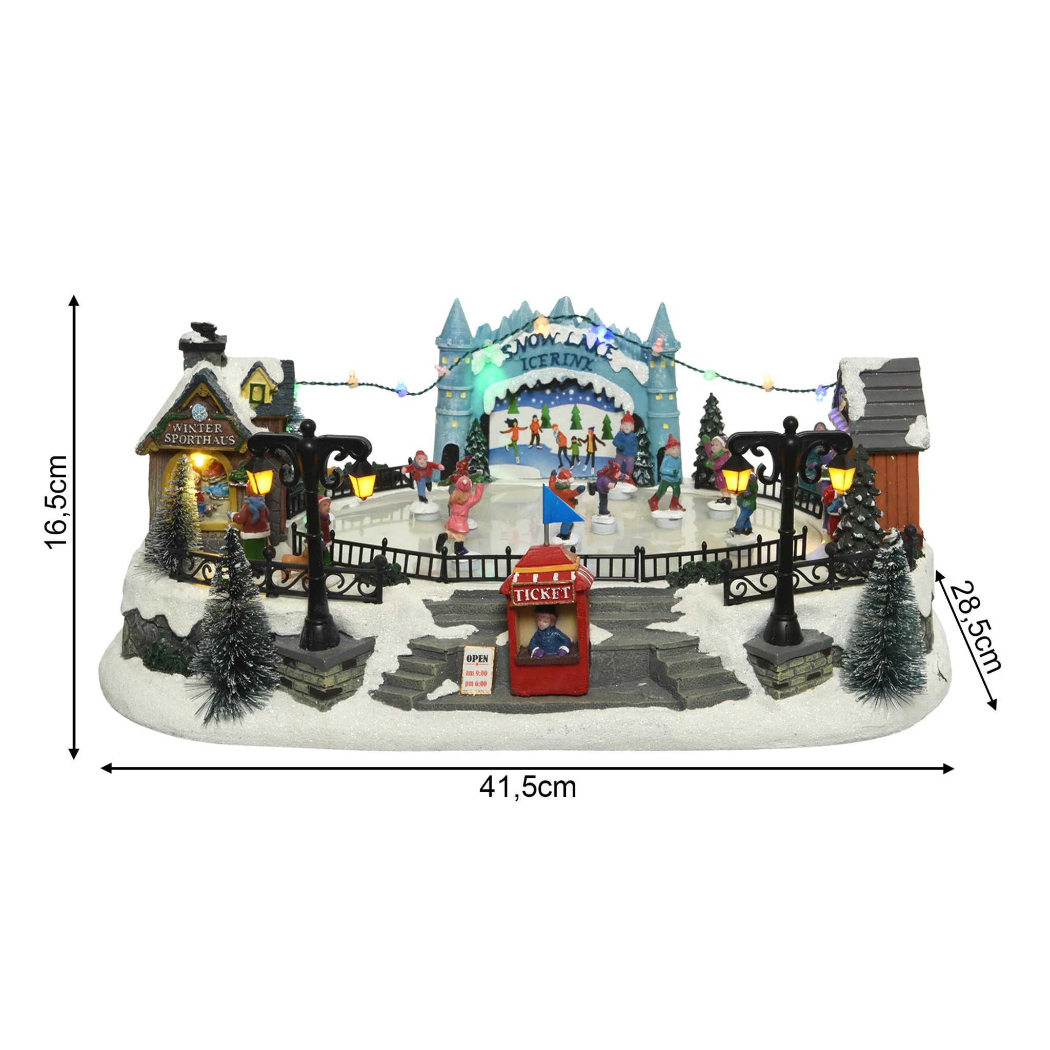 Retusa - Villaggio di Natale con musica, luci e movimento